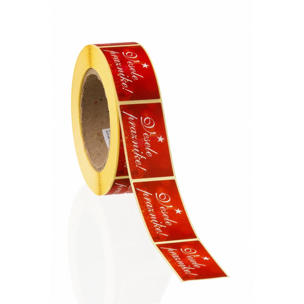 Etiketten / Anhänger - Etiketten „Frohe Feiertage“