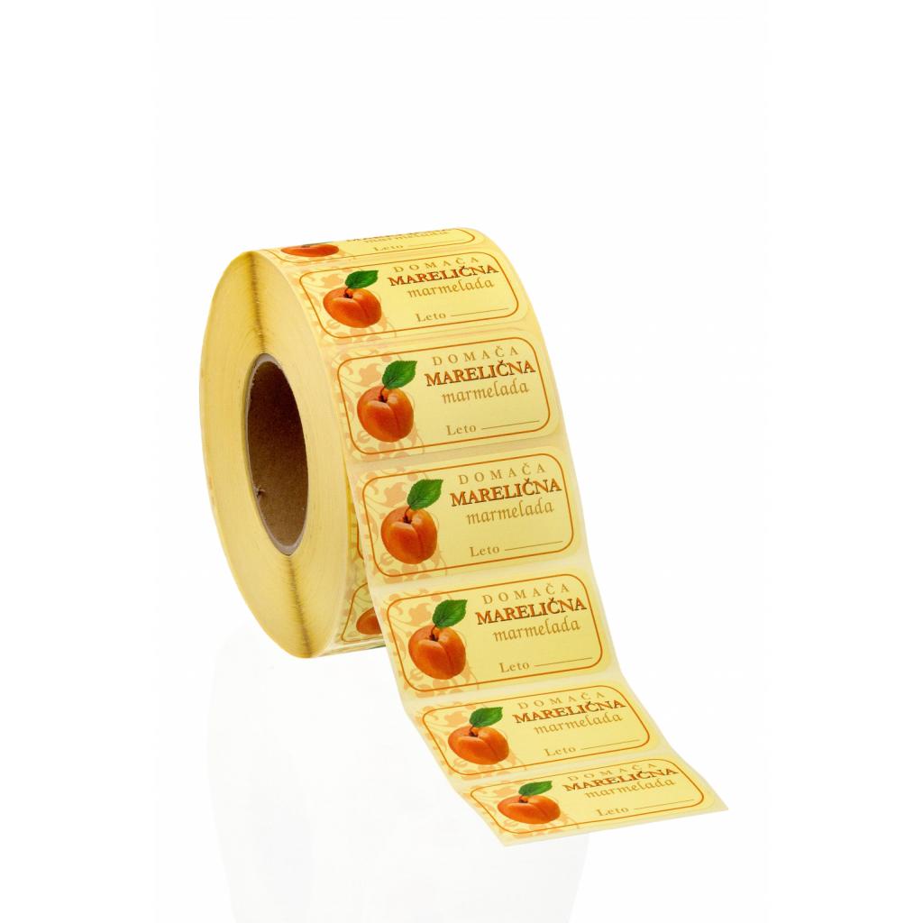 Etiketten / Anhänger - Etiketten „Hausgemachte Aprikosenmarmelade