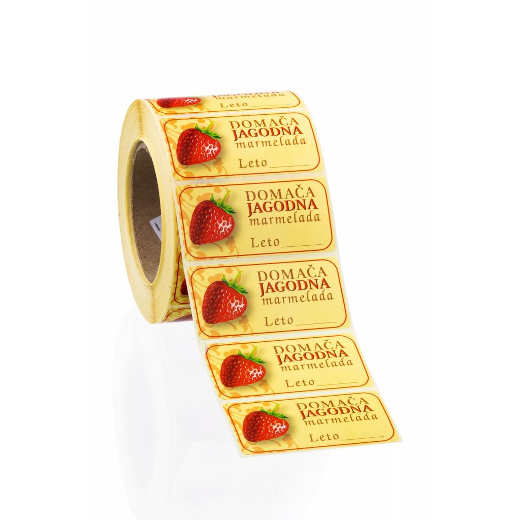 Etiketten / Anhänger - Etiketten „Hausgemachte Erdbeermarmelade“