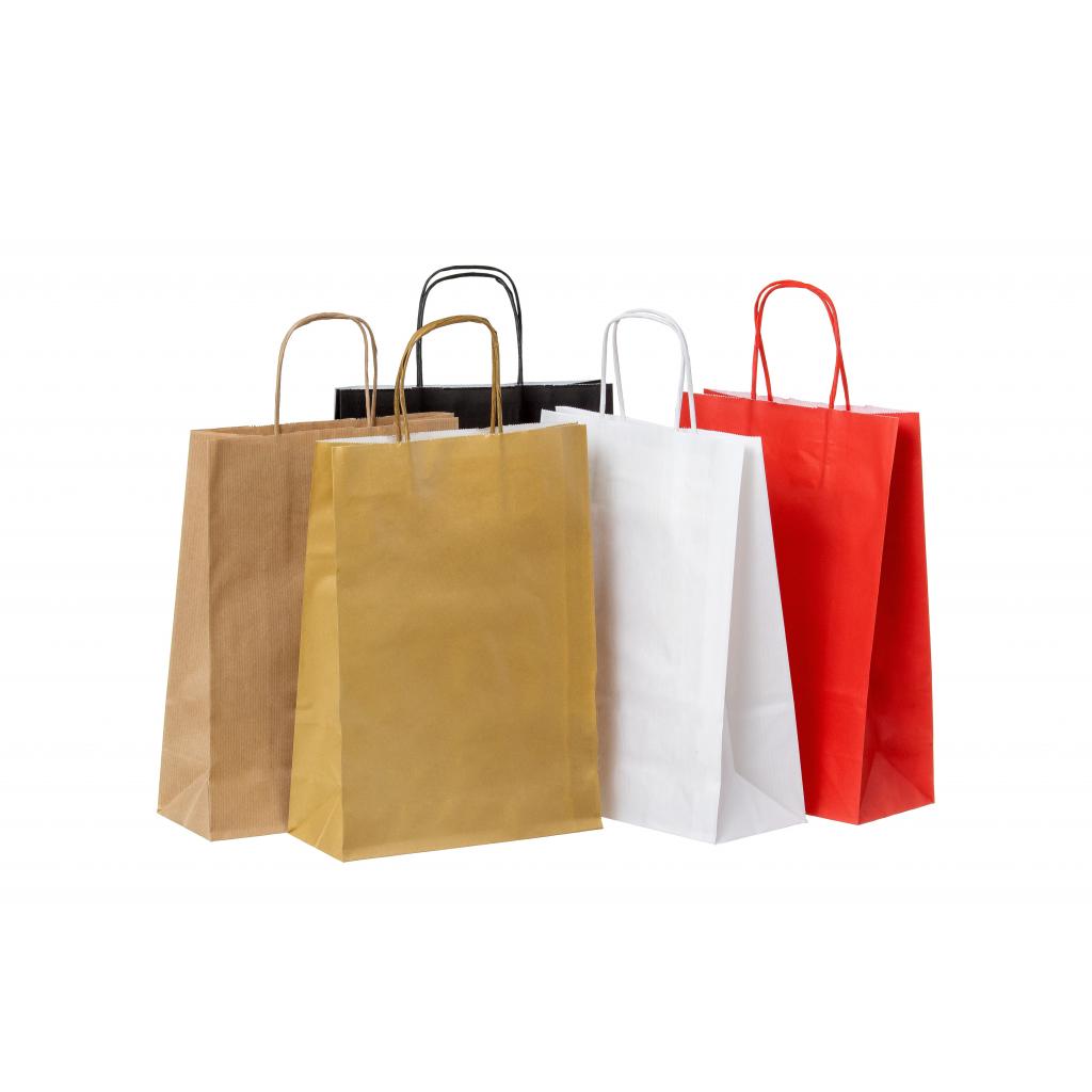 Paper gift bags - Paper bag white color