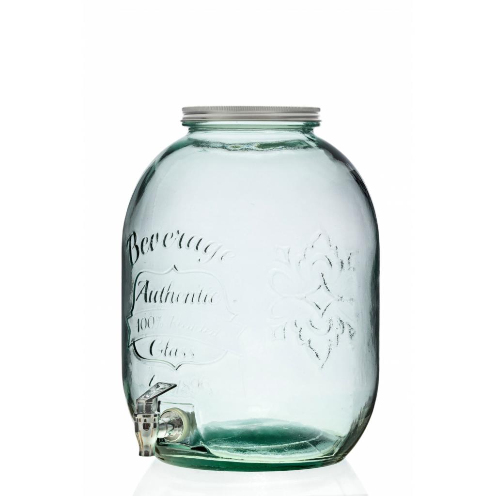 Namizni dodatki - Steklena posoda Authetic 12,5L + pipica 