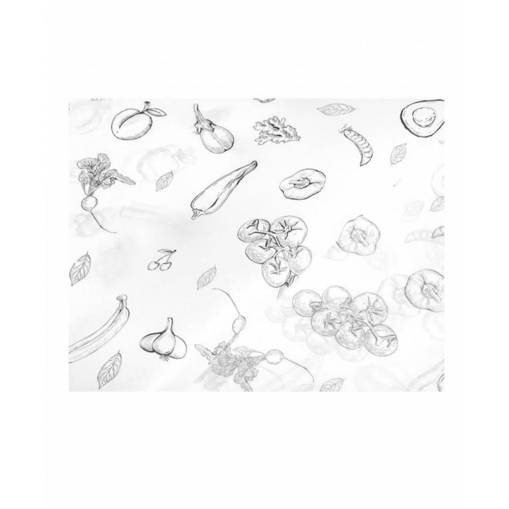 Mehlbeutel, Brotbeutel, Beutel mit Reißverschluss, Geschenkpapier - Hutpackpapier bedruckt