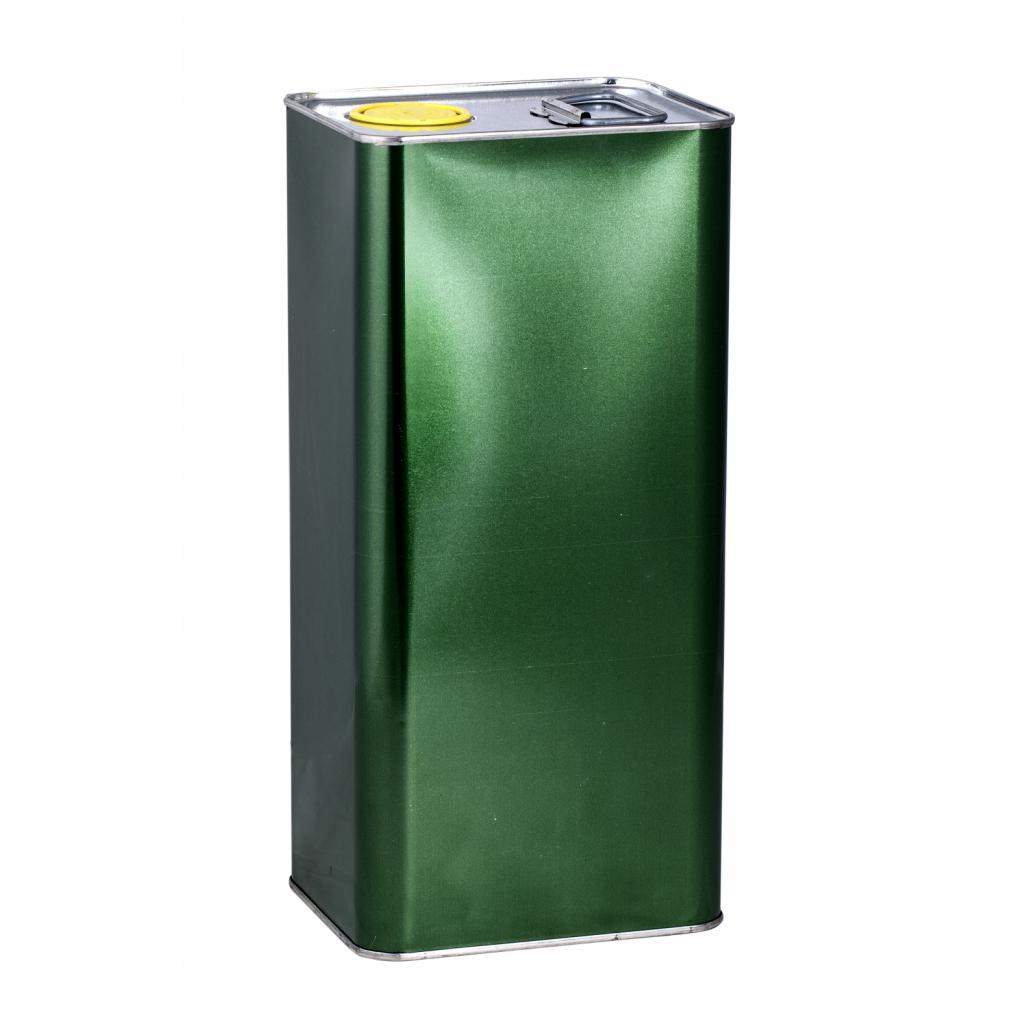 Pločevinka za živila - Pločevinka ( latina ) zelena+pvc zamašek za olje