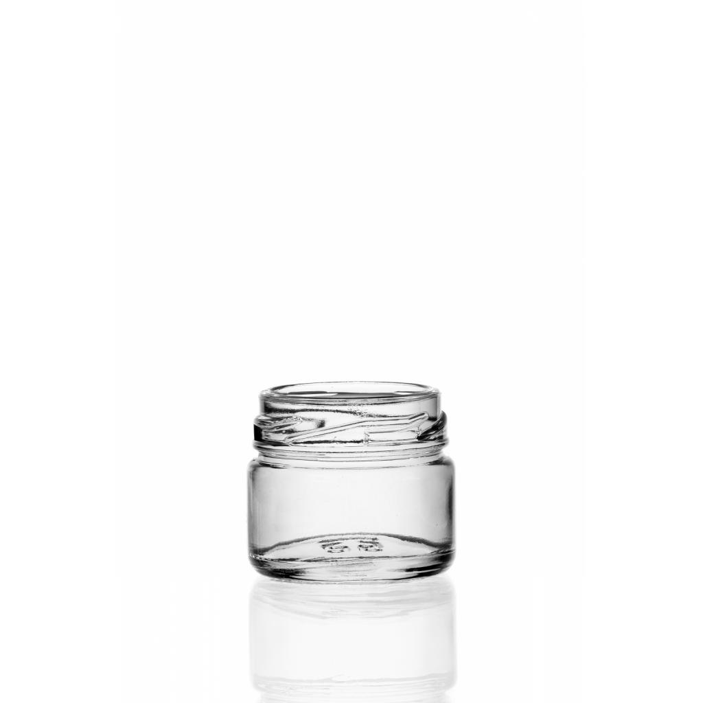 Jars for cosmetics - Glass TO 43 Jars for cosmetics - Glass TO 43