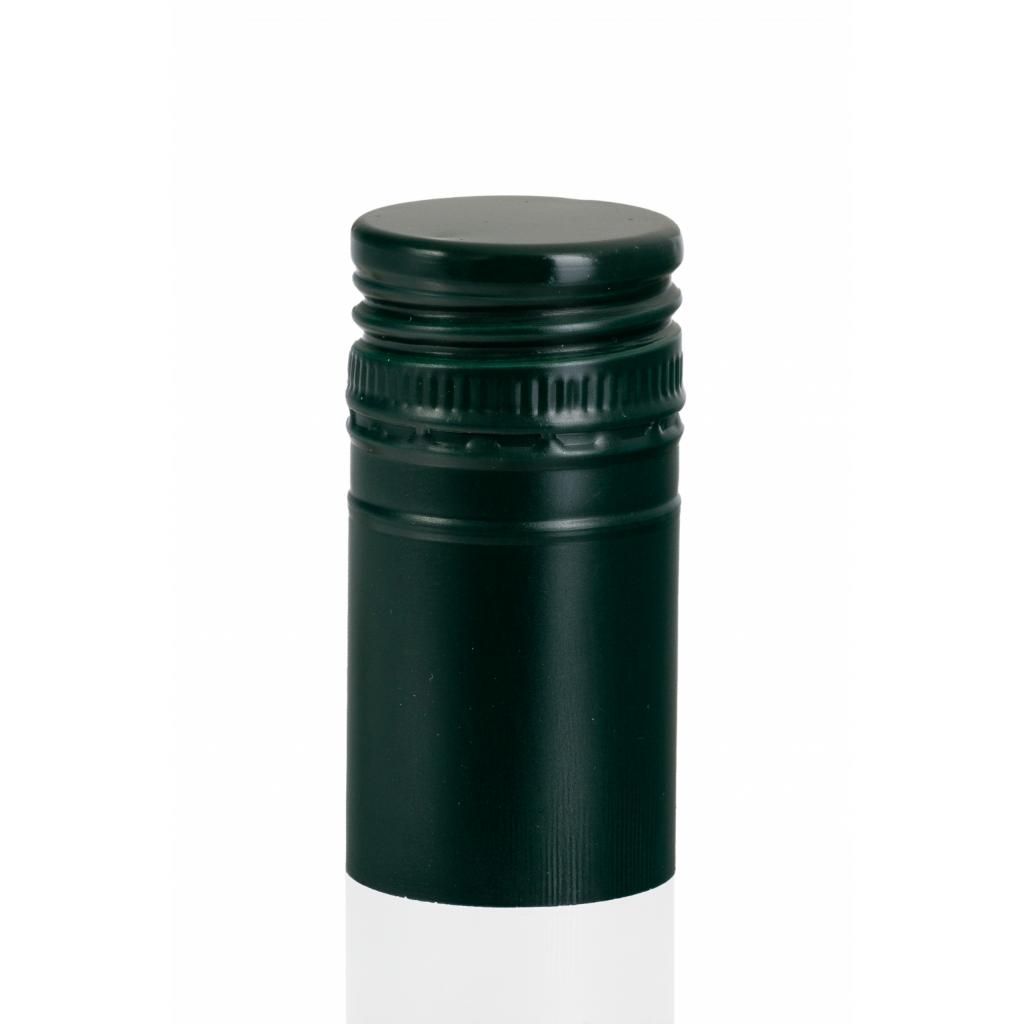 Na navoj, kronski, mehanski zamaški - Zamašek ND 30/60 z navojem zelen