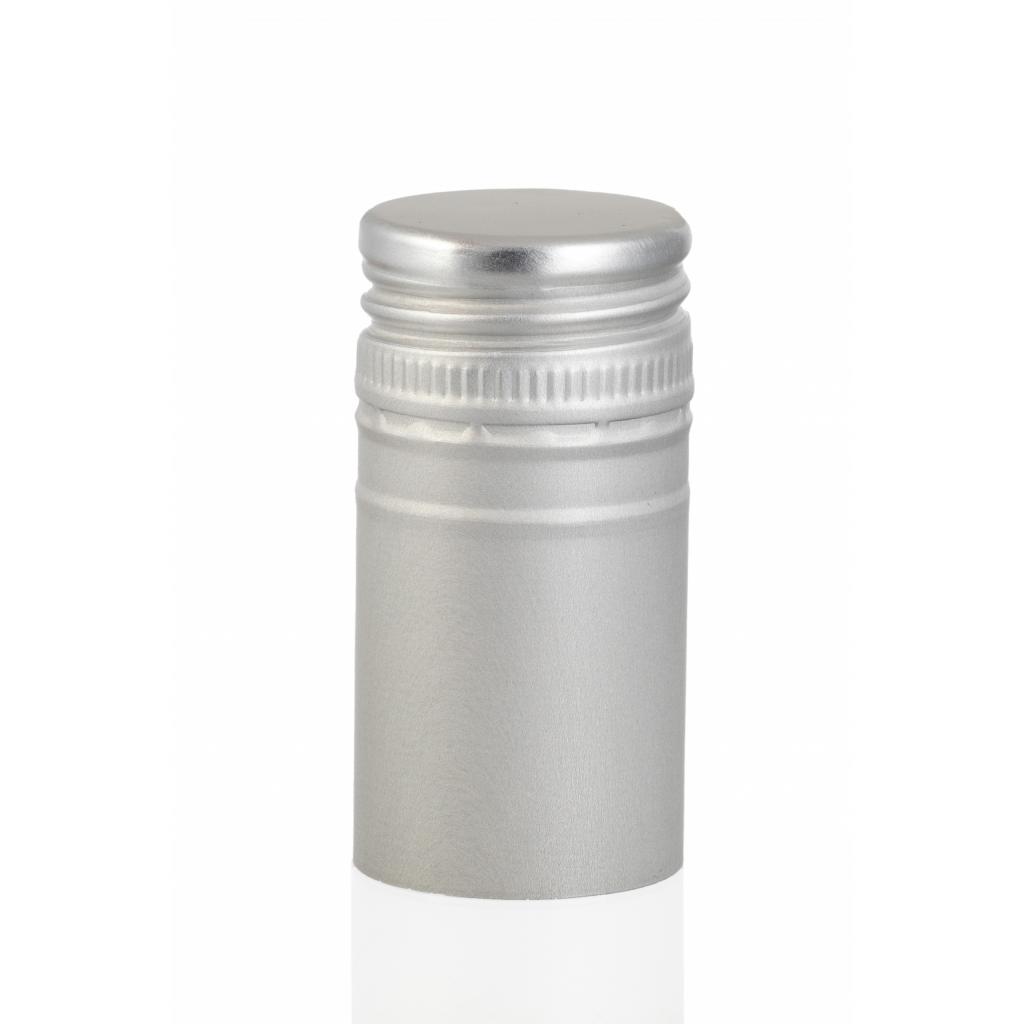 Na navoj, kronski, mehanski zamaški - Zamašek ND 30/60 z navojem srebrni