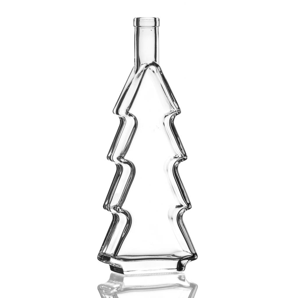 Flaschen für Spirituosen, Liköre - Tannenbaum Flaschen für Spirituosen, Liköre - Tannenbaum