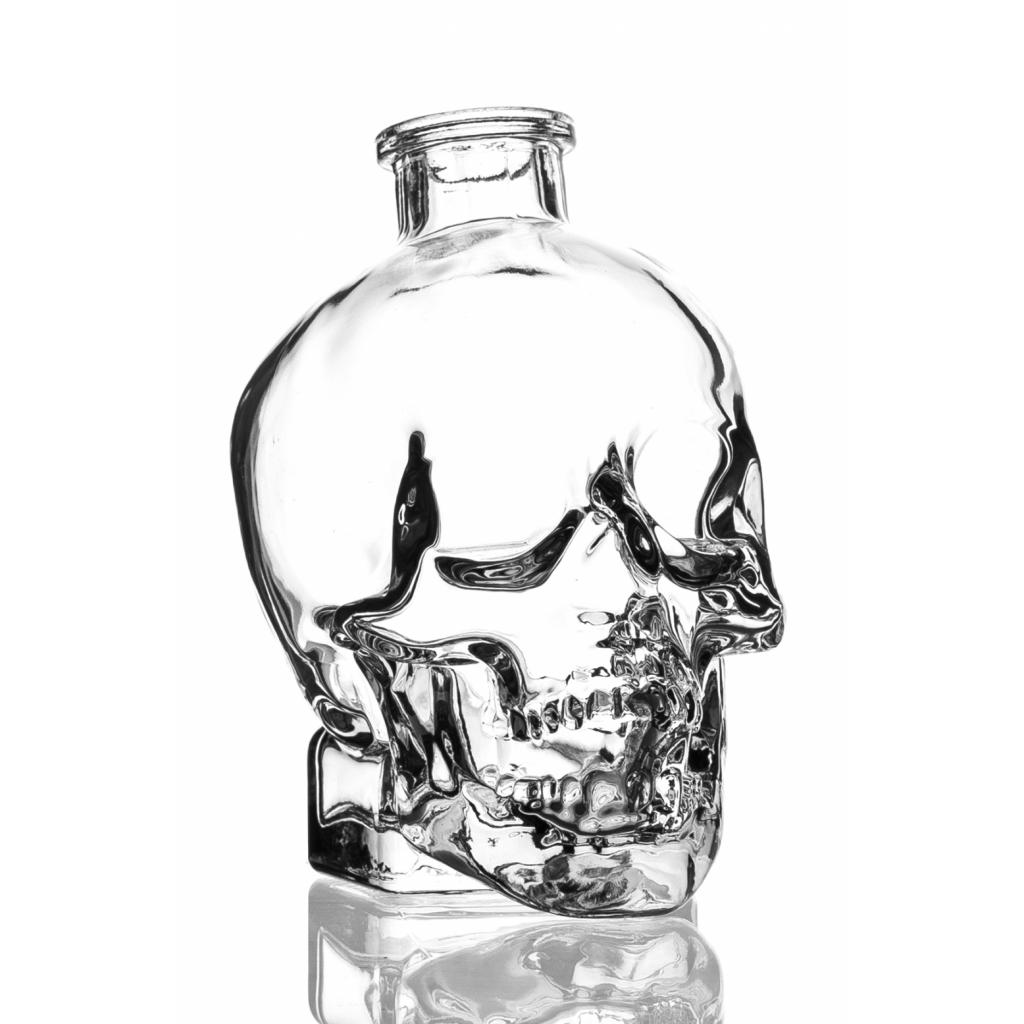 Steklenice za žganje, likerje - Skull