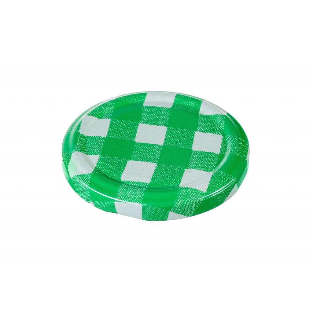 T.O. navoji - TWIST-OFF pokrov zeleni karo