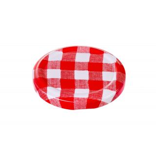 T.O. navoji - TWIST-OFF pokrov rdeči karo