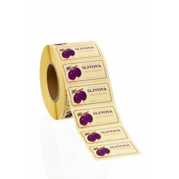 Etiketten / Anhänger - Etiketten „Hausgemachte Pflaumenmarmelade“