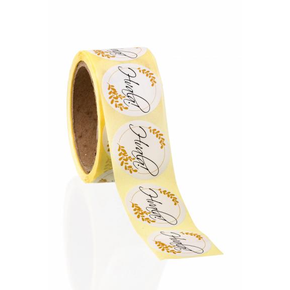 Etiketten / Anhänger - Etiketten „Hvala“