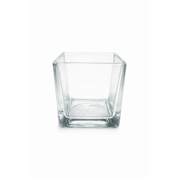 Kozarci in namizno steklo - Steklena posoda Cube 8x8