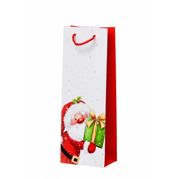 Paper gift bags - Paper bag Borsa bottiglia 4ASS (Christmas and New Year&#039;s)