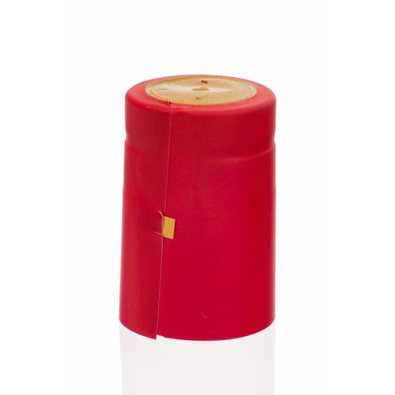 PVC kapice - PVC kapica pink + zlati krogec velika