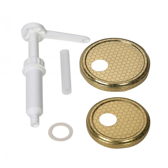 Za čebelarje - Dozirna ročka za med + pokrov