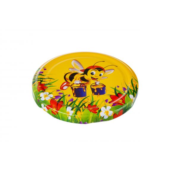 T.O. navoji - TWIST-OFF pokrov cartoon honey bee1 T.O. navoji - TWIST-OFF pokrov cartoon honey bee1